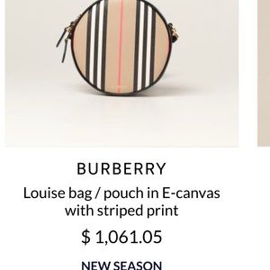 Burberry Borsa Beige Cross Bag